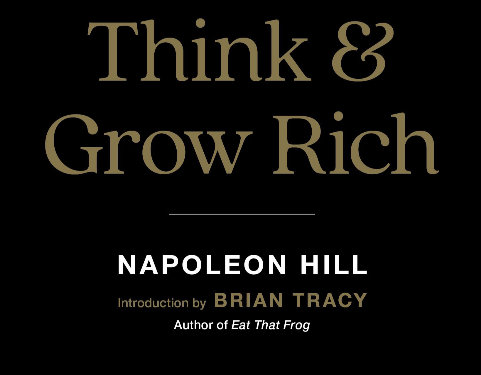 থিংক অ্যান্ড গ্রো রিচ